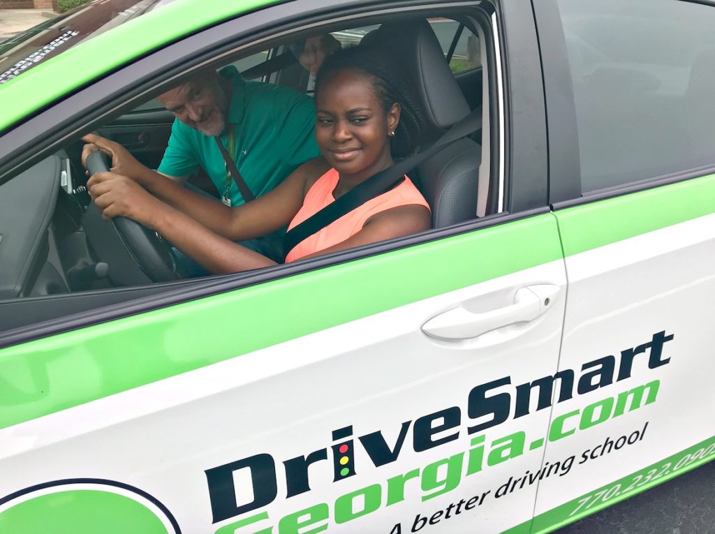 Road test at Drive Smart Georgia