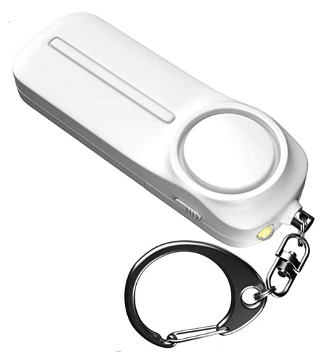 Alarm keychain