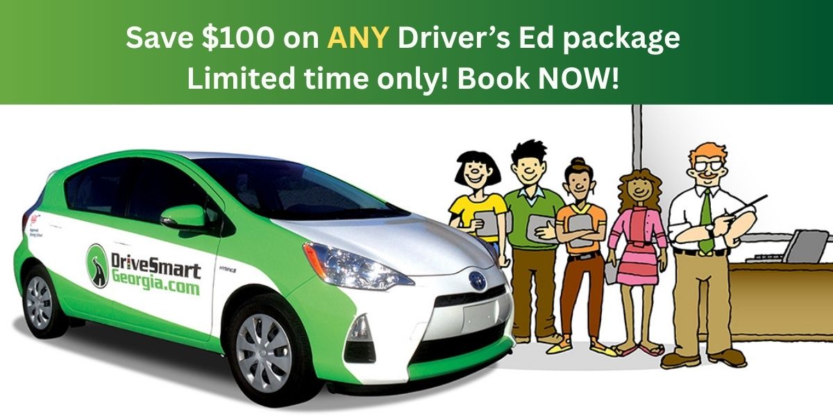 Driver’s Ed Sale: Save $100 on ANY Driver’s Ed package!