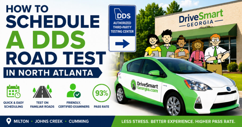 How to schedule a Georgia road test in North Atlanta
