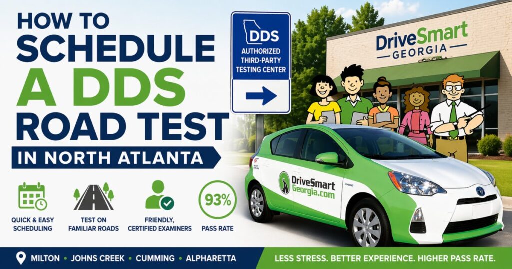 How to schedule a GA DDS road test