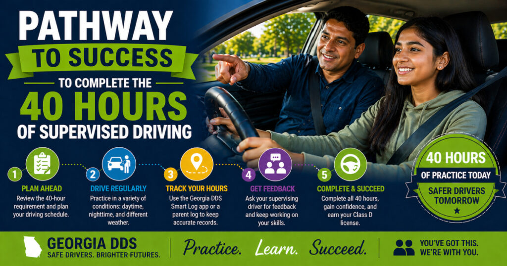 Georgia DDS Supervised Driving Guide pathway to success