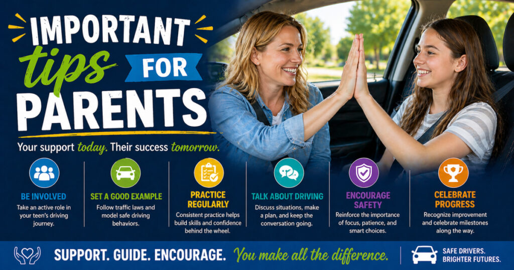 Tips for parents for completing the Georgia DDS Supervised Driving Guide