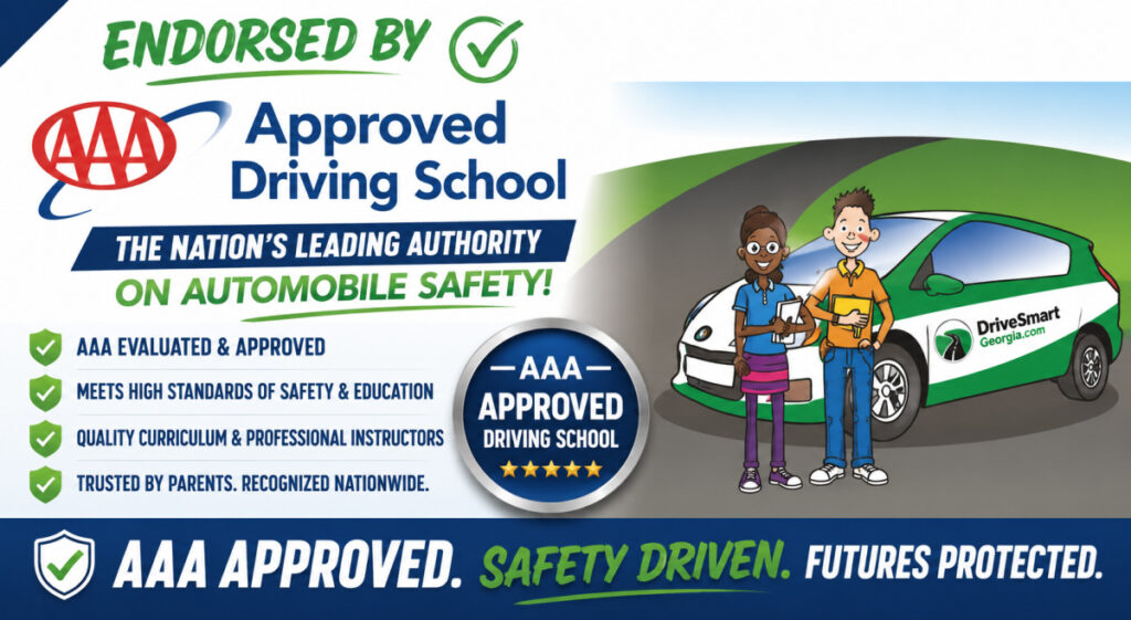 Drive Smart Georgia is approved by AAA