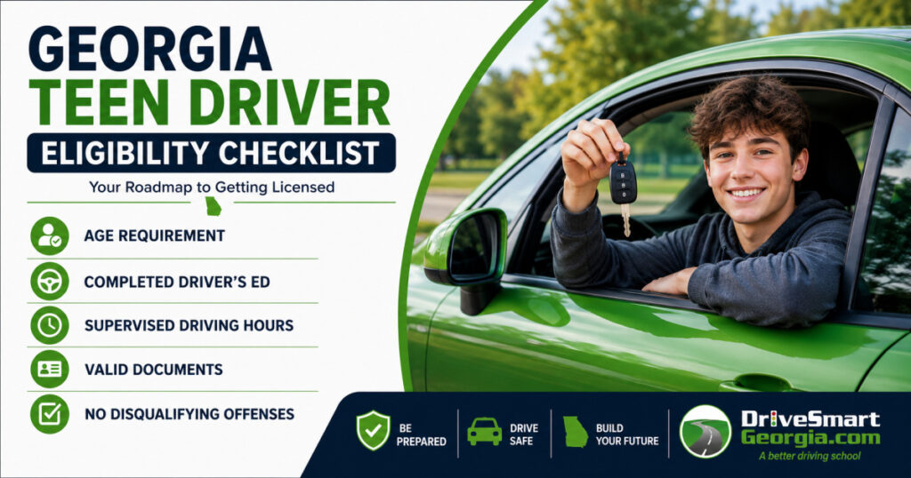 Georgia teen driver eligibility checklist