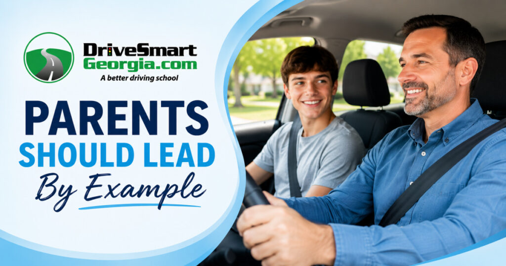 Parents should lead by example to help teens become safer drivers