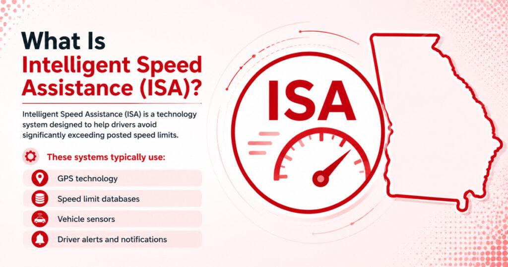 Beginning in 2028, Georgia plans to implement an Intelligent Speed Assistance (ISA) program for certain high-risk speeding offenders