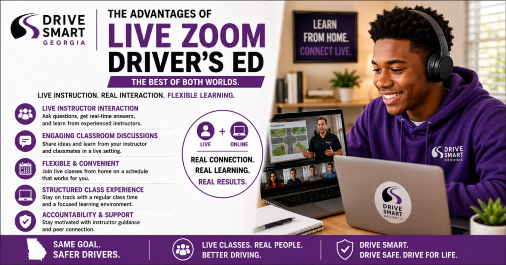 Advantages of live Driver's Ed classes