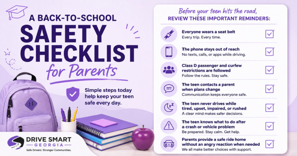 Back-to-school driving safety tips for parents