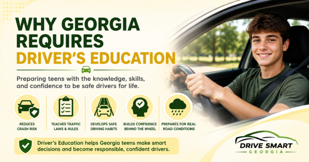 Why Georgia requires driver's education
