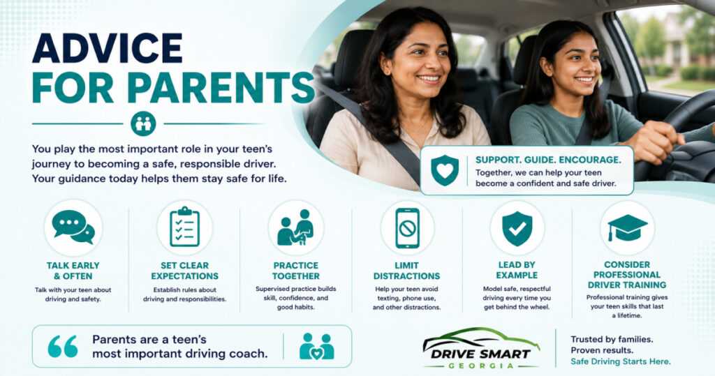 Tips for parents of new teen drivers