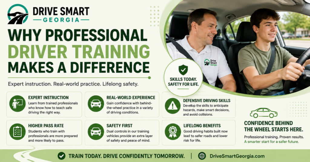 Why professional driver training makes a difference