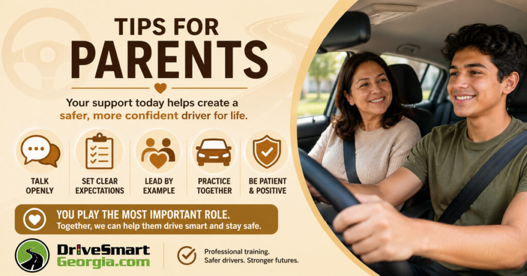 Tips for parents of new teen drivers