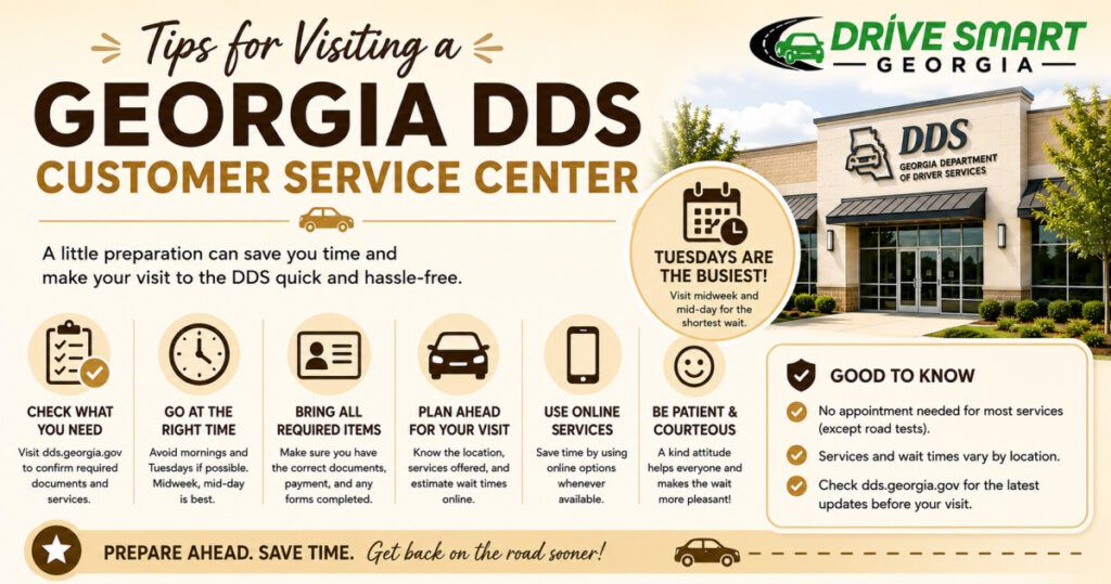 Tips for Visiting a Georgia DDS Customer Service Center