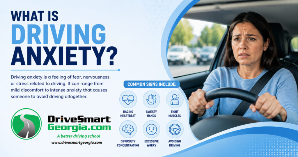 What is driving anxiety?