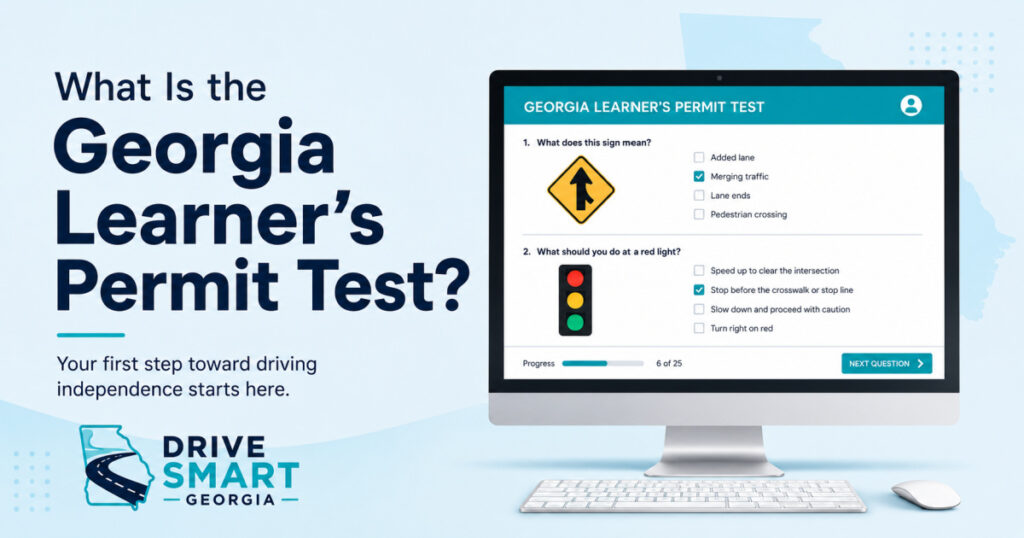What is the Georgia learner's permit test?