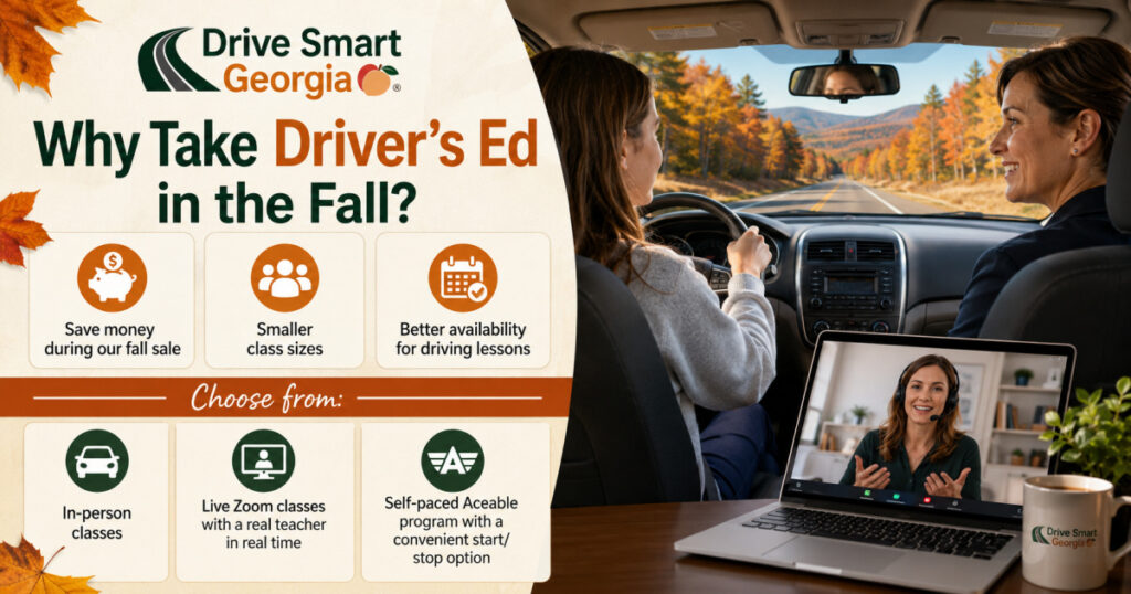 Why take Driver's Ed in the fall.in the fall