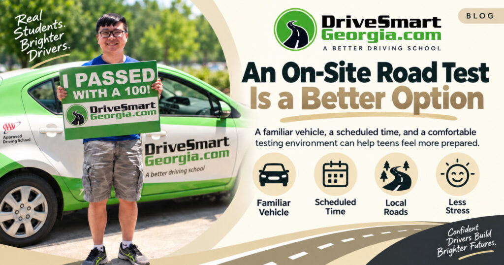 An on-site road test is a better option