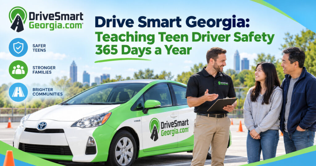 Drive Smart Georgia- Teaching teen driver safety 365 days a year
