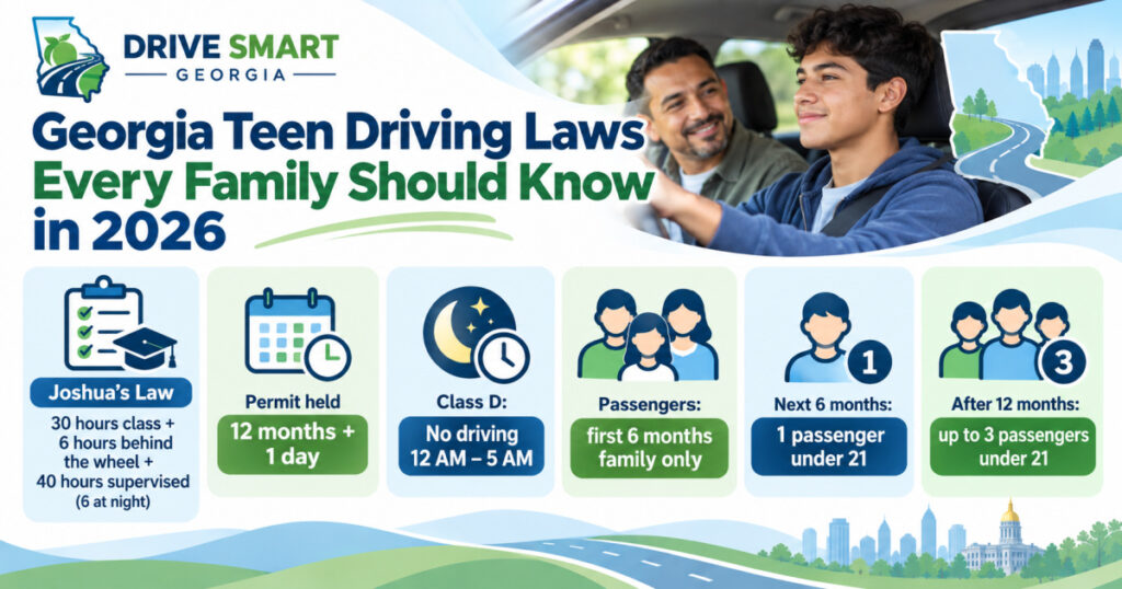 Georgia teen driving laws every family should know in 2026